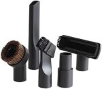 BUYSK Vacuum nozzle and brush attachment kit – 32mm – Black