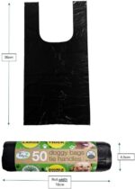500 TidyZ Dog Poo Bags. Made from 100% Recycled Plastic. Extra Strong – Black – 5 litres – 10-pack - Image 7