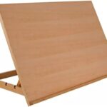 Adjustable desktop drawing board – 42cm – Natural