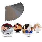 STEBRUAM 42 Sheets Wet and Dry Sandpaper, 120–3000 Grit – 9 x 3.6 Inch – Assorted - Image 7