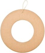 Baker Ross Craft wreath ring blanks – Brown - Image 4