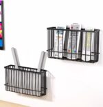 EigPluy Adhesive cabinet-door storage baskets – Black – 3 kg - Image 7