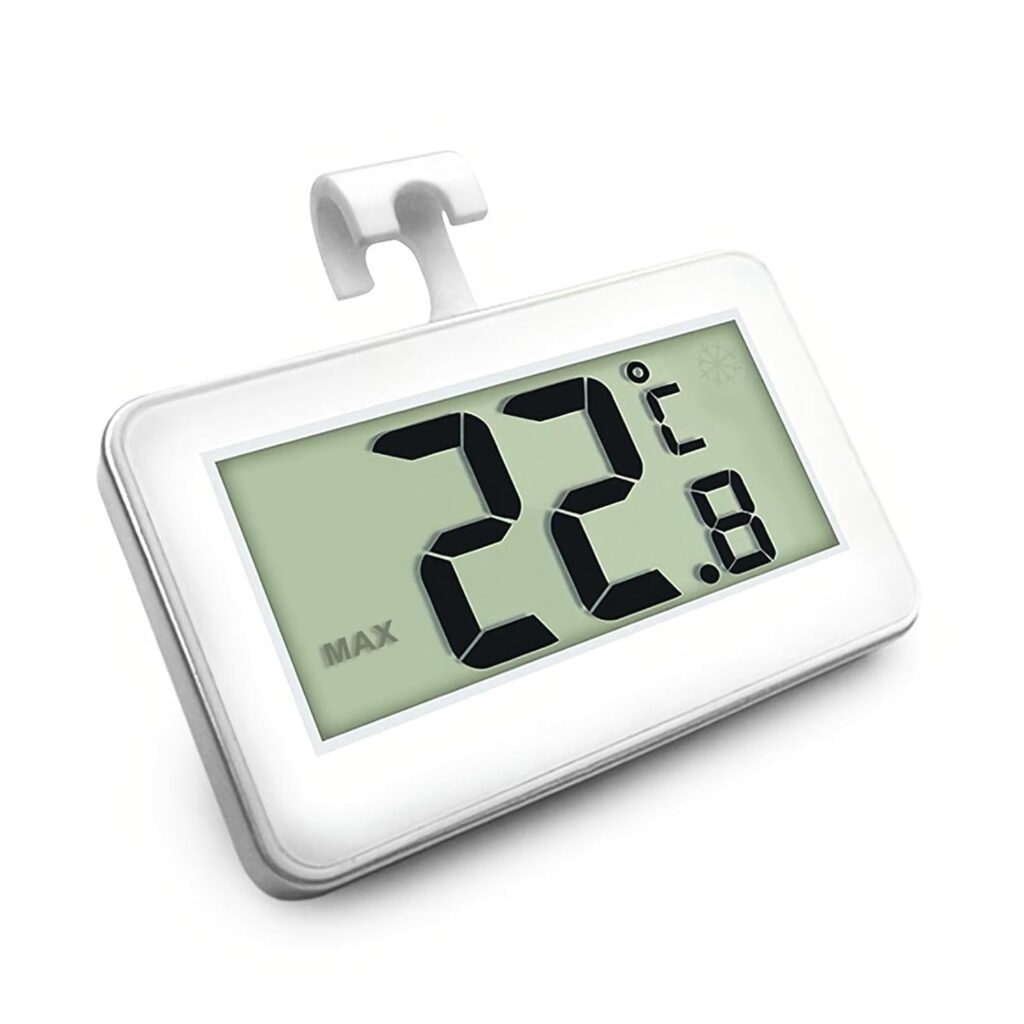 Suplong Digital refrigerator thermometer – Fridge Thermometer – White