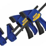 IRWIN Woodworking trigger clamp – Blue – 2-pack