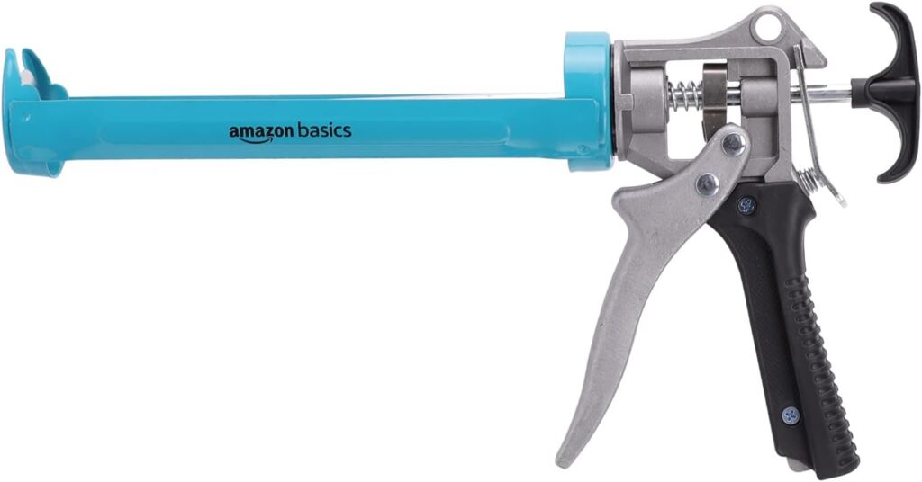 Amazon Basics Manual caulking gun – Blue/Grey