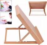 Adjustable desktop drawing board – 42cm – Natural - Image 8