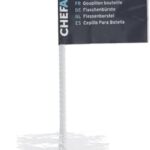 Chef Aid Bottle Cleaning Brush with Nylon Bristles – White