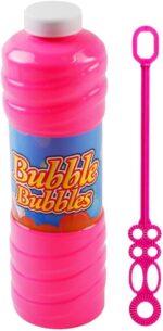 RAM ONLINE Bubble Mixture, 1 Litre with Wand, 1 Bottle – 15 cm – Multicolor - Image 7