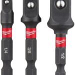 Milwaukee Impact socket adaptor set