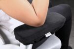 Memory-foam chair armrest cover pads – Black – 2-pack - Image 7
