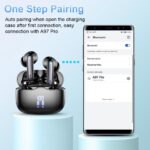 xinwld Bluetooth wireless earbuds with charging case – A97 – Black - Image 6