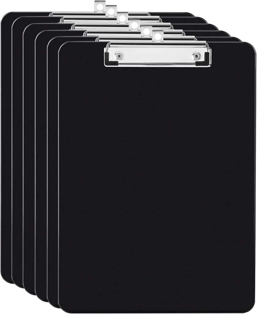 A4 clipboard folders – Black