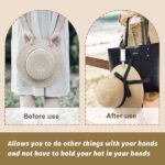 GOEDEKE Luggage hat carrying clips – Black&khaki - Image 3