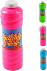 RAM ONLINE Bubble Mixture, 1 Litre with Wand, 1 Bottle – 15 cm – Multicolor - Image 3