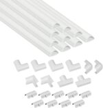 D-Line Surface-mounted cable trunking kit – White