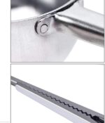 Measuring scoop with bag clip – Silver – 20 g - Image 5