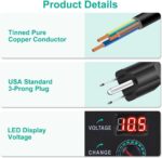 Wefomey Variable-voltage DC device power adapter – black - Image 6