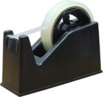 Weighted desktop tape dispenser