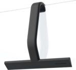 dancemoon JustHang Shower Squeegee, built-in hook, 25cm, black silicone – Classic Black