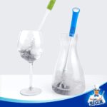 MR.SIGA Long Handle Bottle Brush, Non-Scratch Water Bottle Brush Cleaner – Blue - Image 3