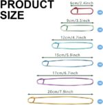 Aluminium knitting stitch holders – Standard – color - Image 2