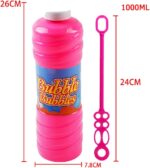 RAM ONLINE Bubble Mixture, 1 Litre with Wand, 1 Bottle – 15 cm – Multicolor - Image 6
