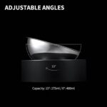 PETKIT Raised stainless-steel pet bowls – Black – 275 ml - Image 5