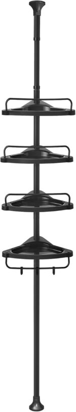 Telescopic tension-pole shower shelf - Image 3