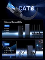 UGREEN braided Cat 8 Ethernet cable, 5m - Image 5