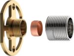 Nes Home Shower-bar mounting bracket kit - Image 2
