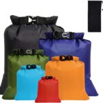 Lightweight roll-top dry bags – 1.5L/ 2.5L/ 3L/ 3.5L/ 5L/ 8L – Multiple Colors – 1.5 litres