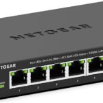 Managed Gigabit network switch – black