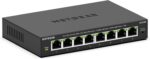 Managed Gigabit network switch – black