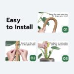 Mcbazel Bendable coir climbing-plant pole – 120CM/47inch - Image 7