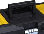 STANLEY Portable rigid toolbox with tote – Black/Yellow - Image 33