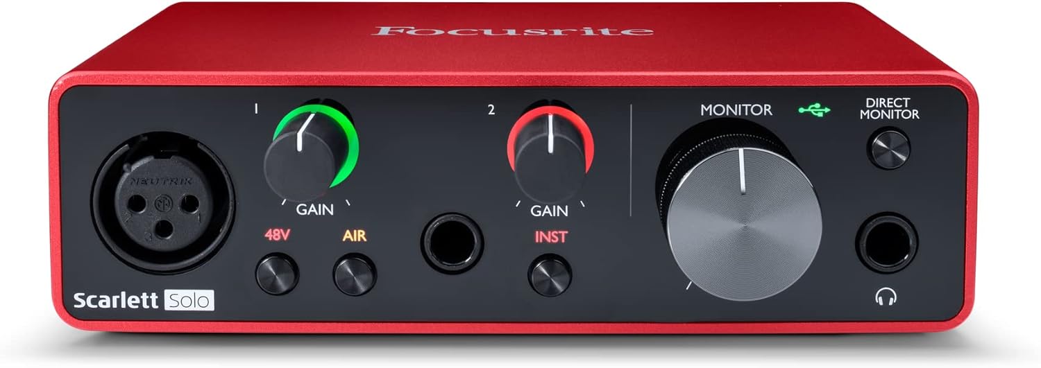 Focusrite USB recording audio interface Focusrite USB recording audio interface - Image 1