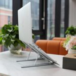 Amazon Basics Foldable 6-Angle Laptop Stand for 10–15.6-inch Devices, Silver - Image 7