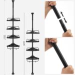 Telescopic tension-pole shower shelf - Image 2