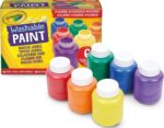 CRAYOLA Washable children's poster paint – 0.17 ml (Pack of 6) – Multicolor