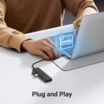 UGREEN USB 3.0 Hub, 4 Ports, 5Gbps – Black - Image 4