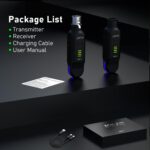 JOYO XLR microphone wireless adapter system – 2.4 Ghz Wireless Microphone Adapter – Black - Image 9
