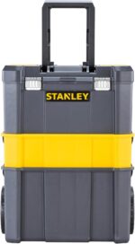 STANLEY Stacked rolling workshop toolbox – Black - Image 32