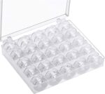 Sewing machine bobbins – 25 PCS – Transparent