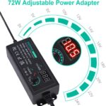 Wefomey Variable-voltage DC device power adapter – black - Image 2