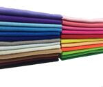 Felt craft fabric squares – Multicolour – 24-pack - Image 5