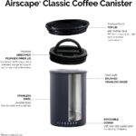 AirScape Air-excluding storage canister – Medium – Matte Black – 500 ml - Image 2