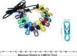 PAIDASHU Portable clipped travel clothesline – Multicolor - Image 5