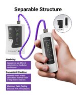 VCELINK Standalone network cable continuity tester – white - Image 6