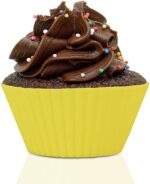 NIWWIN Individual reusable silicone cupcake cases – 24 Count (Pack of 1) – 1800 ml – 24-pack - Image 4