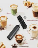 CIRCLE JOY rechargeable handheld milk frother – Storage Cover Black - Image 8
